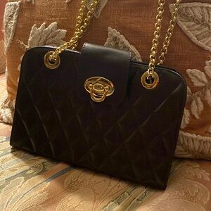 Vintage Brown Leather Purse